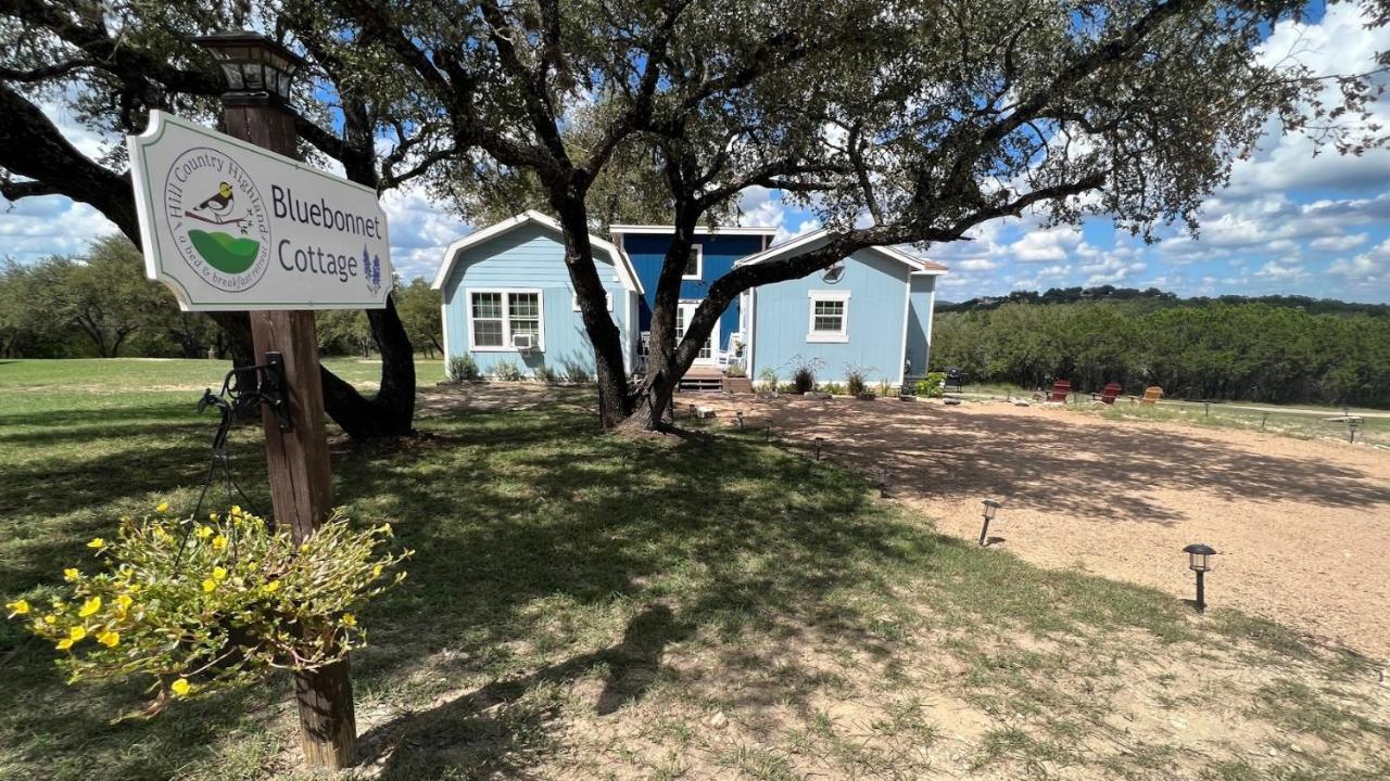 Hill Country Highland'S Bluebonnet Cottage Marble Falls Buitenkant foto