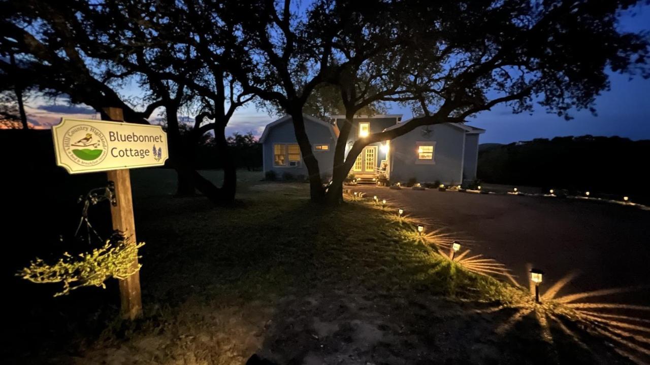 Hill Country Highland'S Bluebonnet Cottage Marble Falls Buitenkant foto